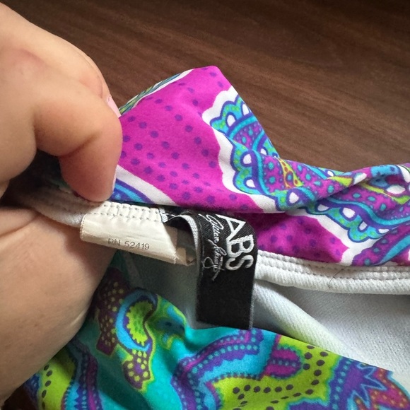 Colorful Paisley Bikini Bottom - Picture 2 of 4